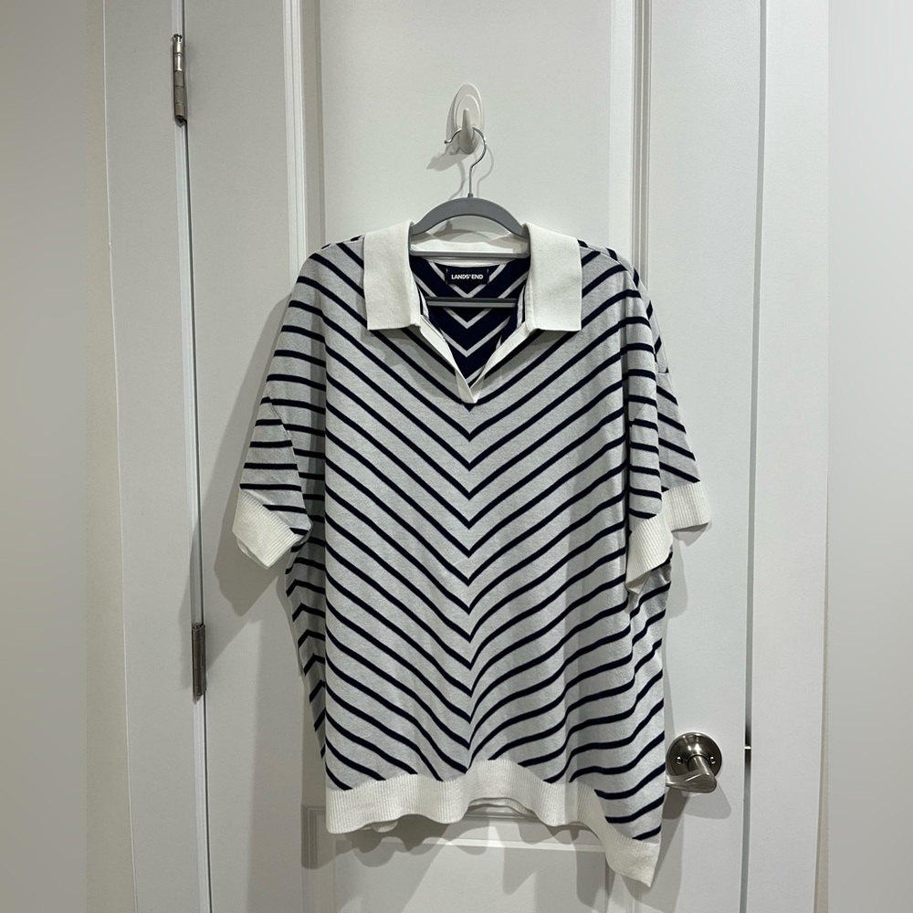 Lands End Women Plus Size Top.
